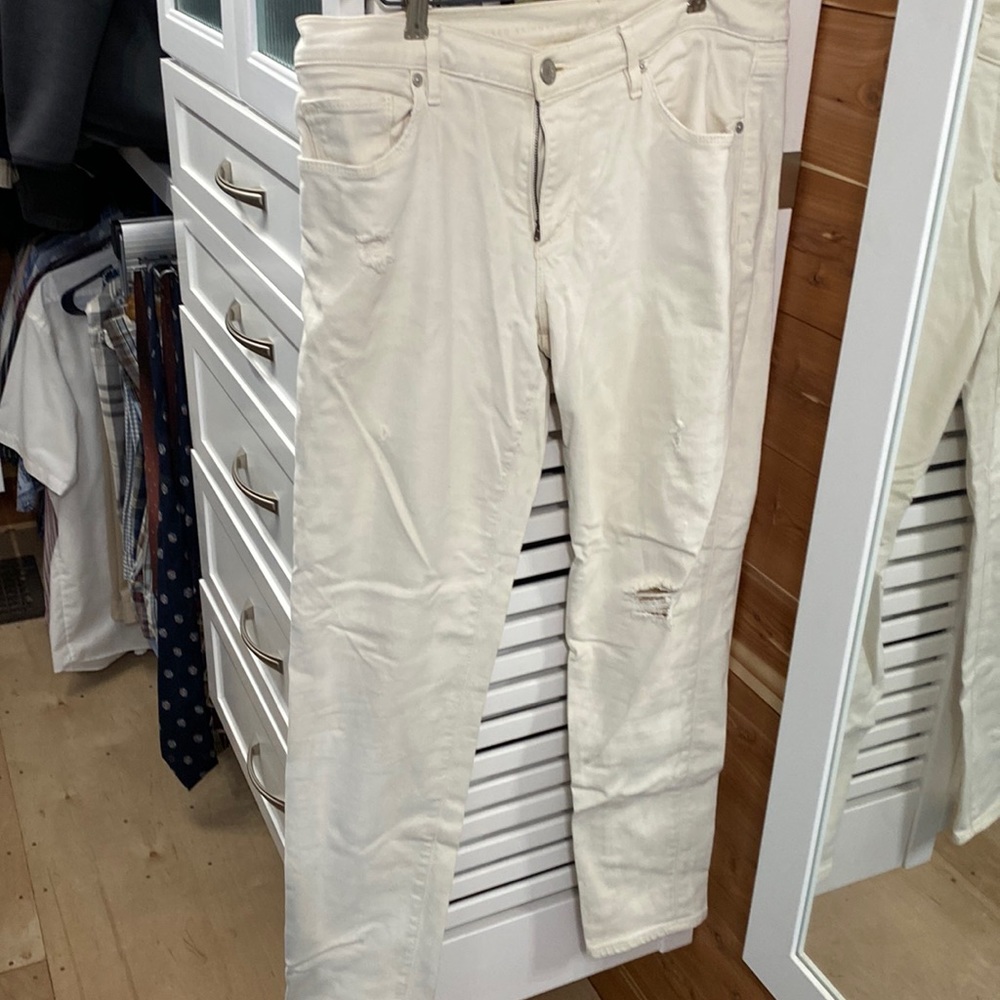 Jeans, Loft relaxed skinny jeans.
